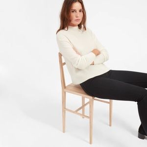 Everlane Cashmere Crop Mockneck